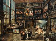 Interior of a Collector's Gallery of Paintings and Objets d'Art Cornelis de Baellieur